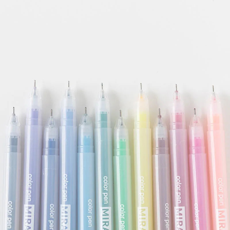 9/12 PCS Set Kawaii Color Gel Pen Set 0.5mm