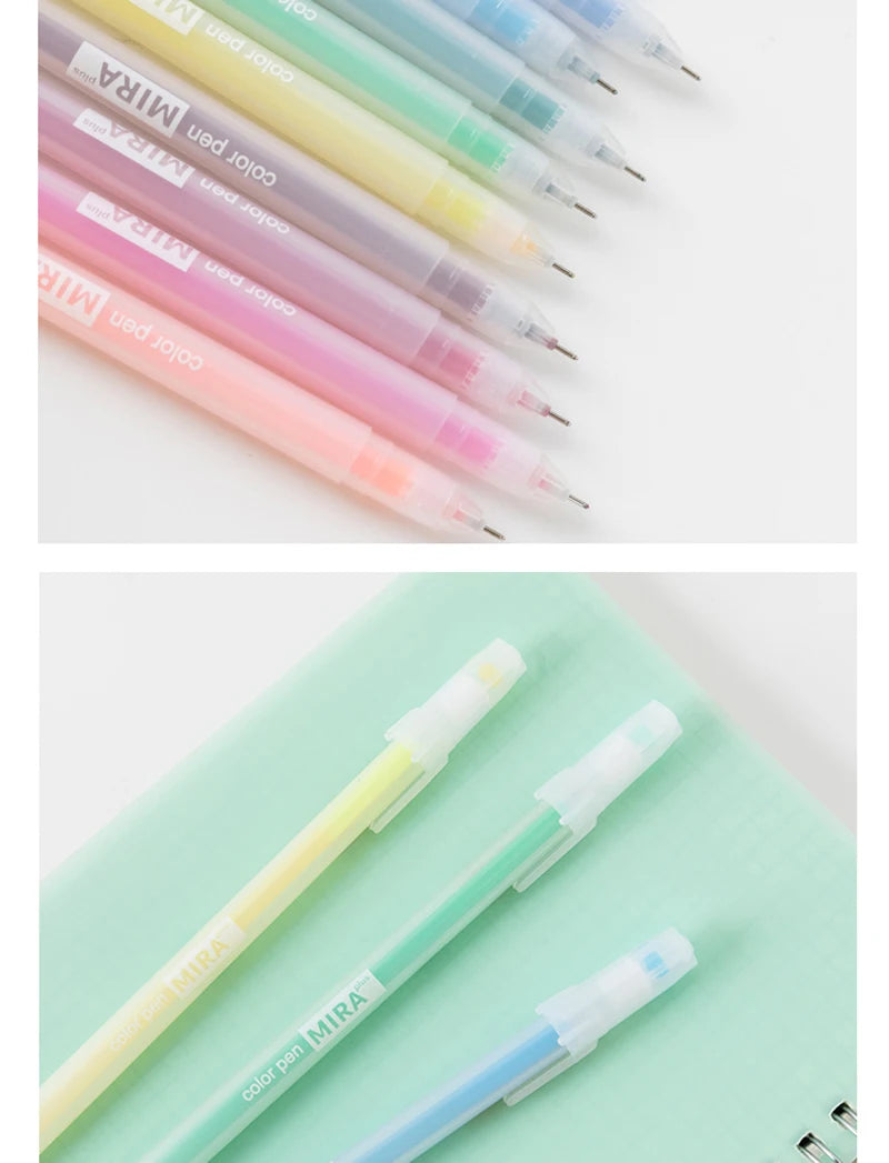 9/12 PCS Set Kawaii Color Gel Pen Set 0.5mm