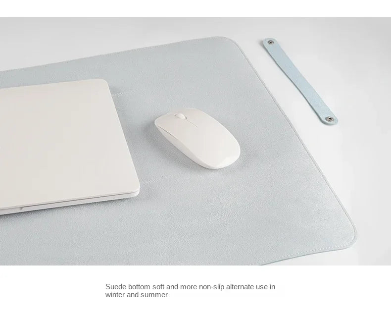 Large Desk Protector Mat Leather