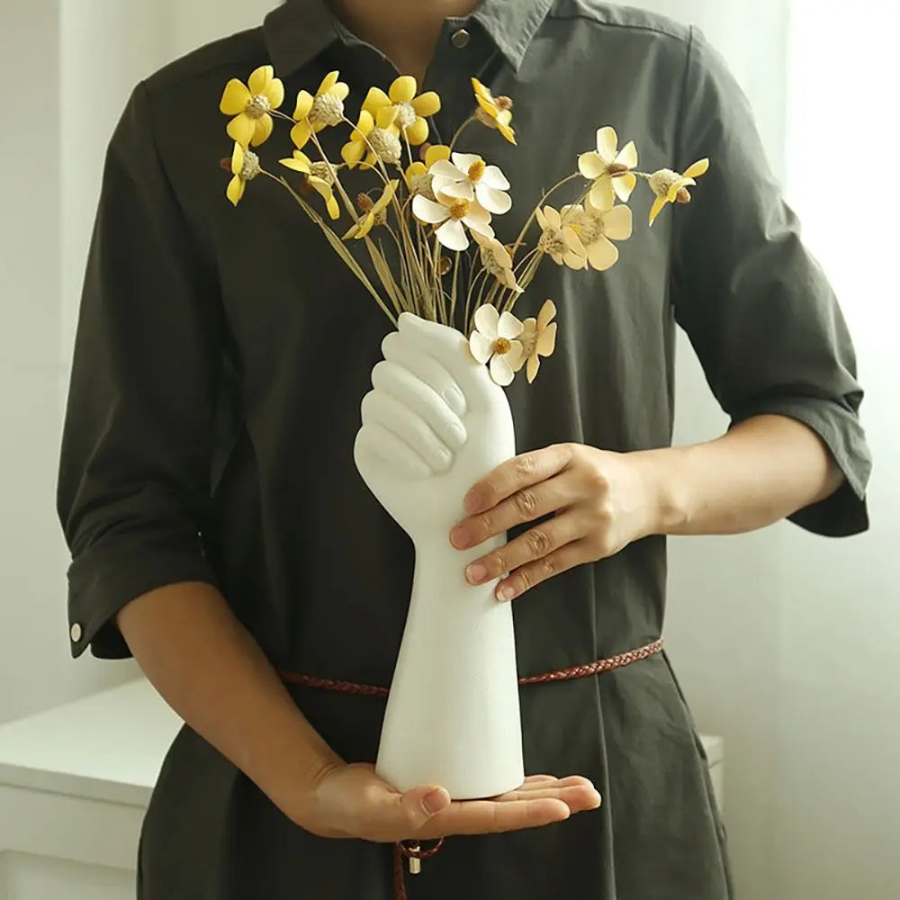 Hand Flower Vase