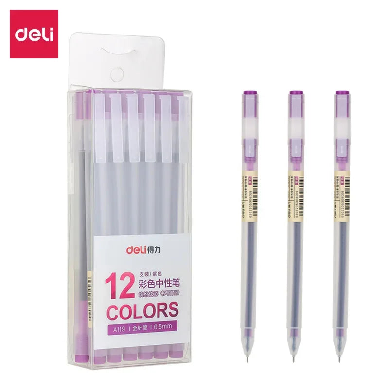 9/12 PCS Set Kawaii Color Gel Pen Set 0.5mm
