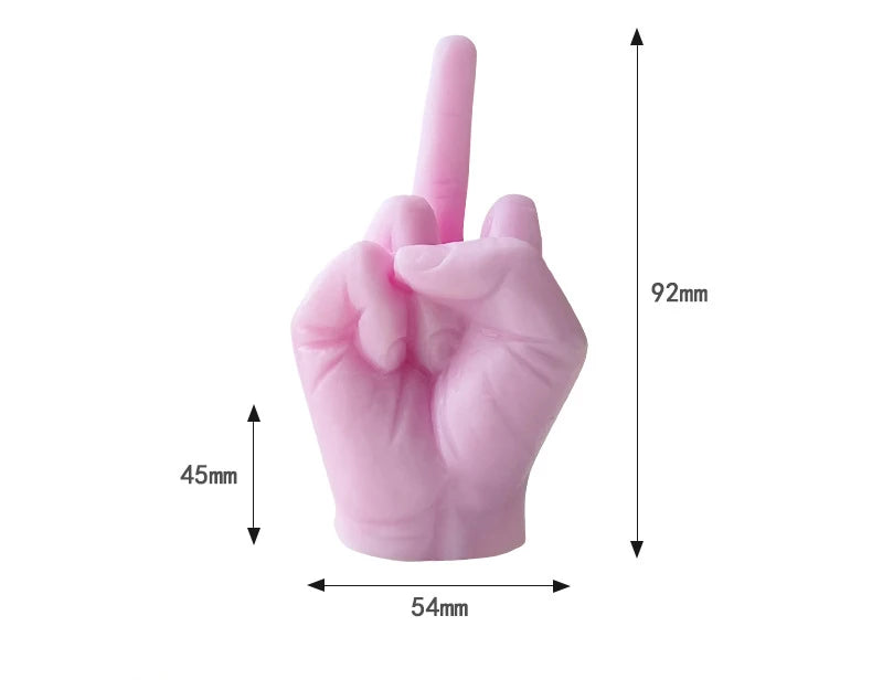 Middle Finger Scented Candles