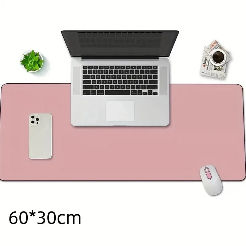 Large Desk Protector Mat Leather