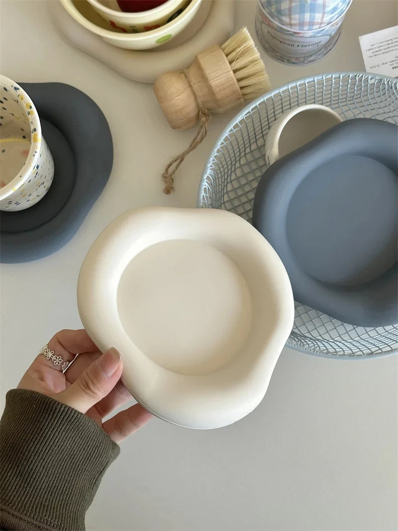 Cloud Shaped Silicone Coasters
