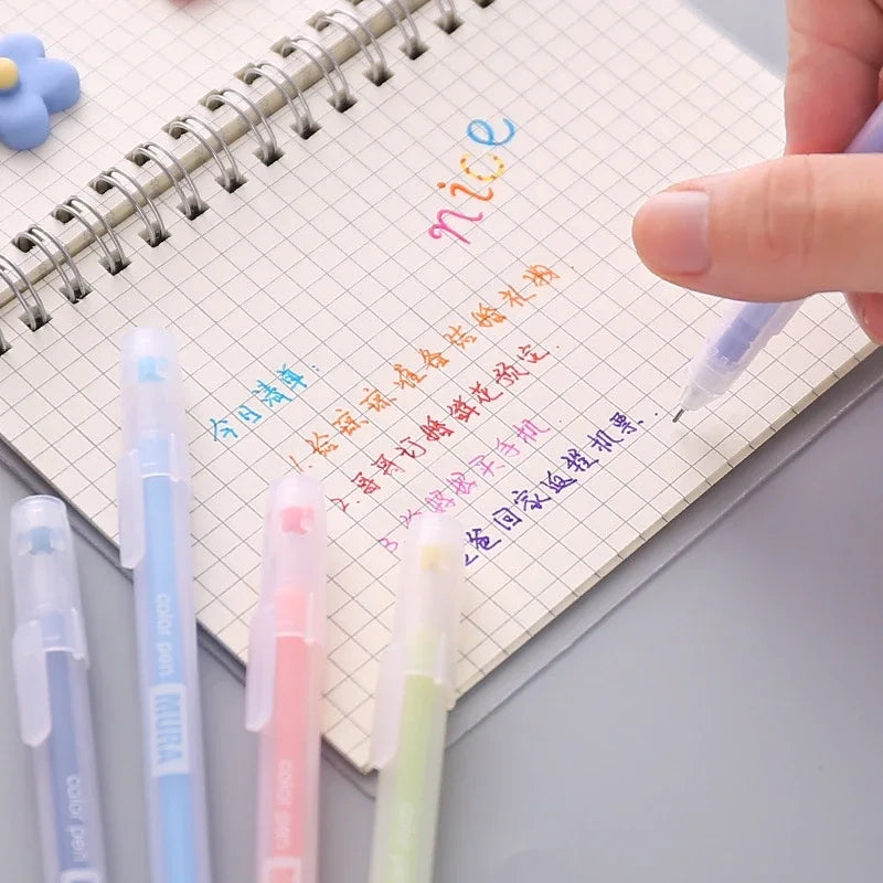 9/12 PCS Set Kawaii Color Gel Pen Set 0.5mm