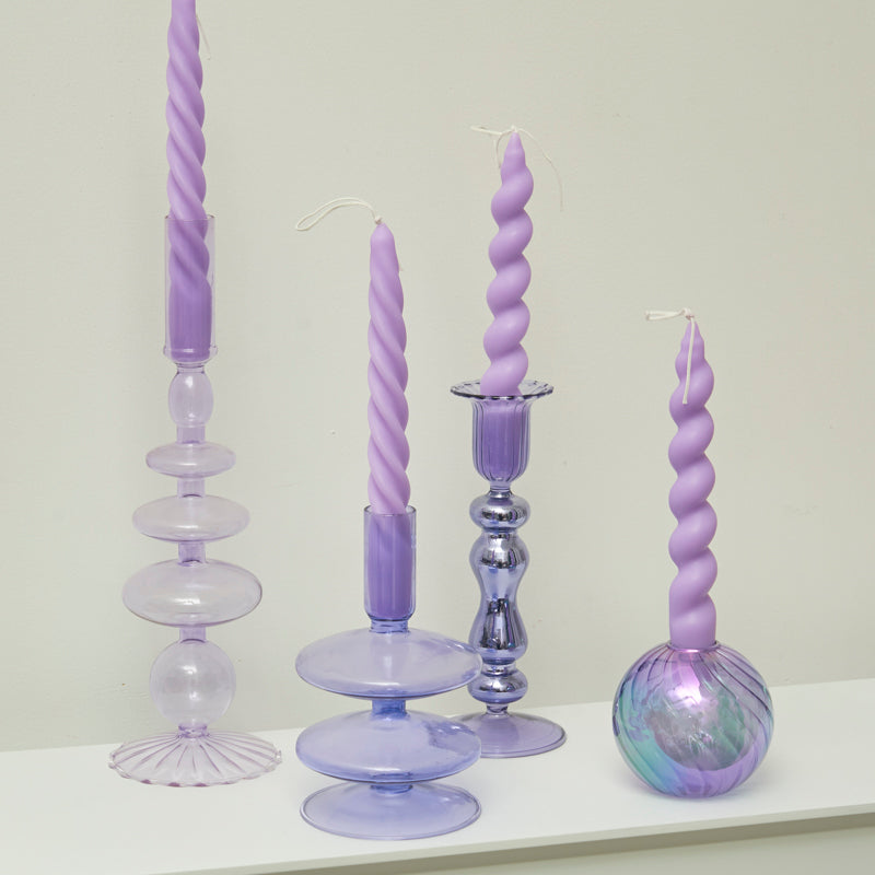 2 x Spiral Candles Scented Candles