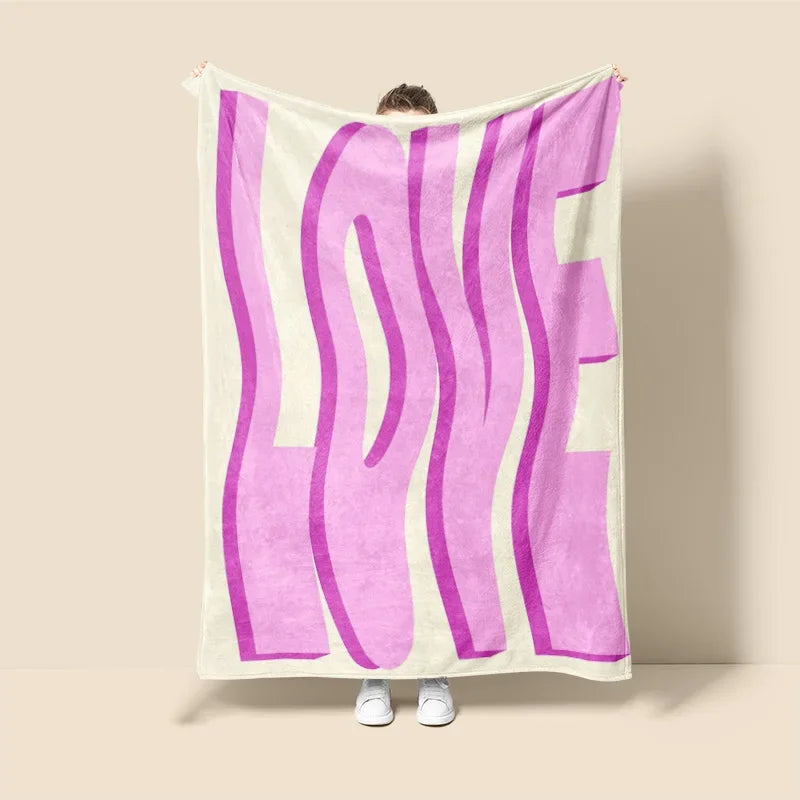 Abstract Minimalist Blanket