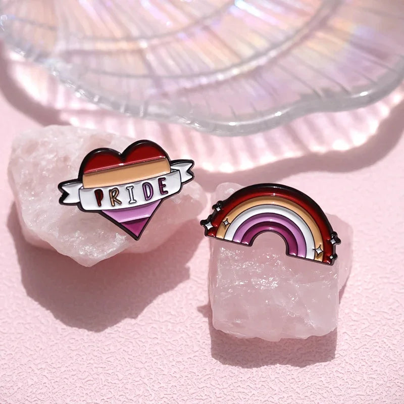 Lesbians Enamel Pins