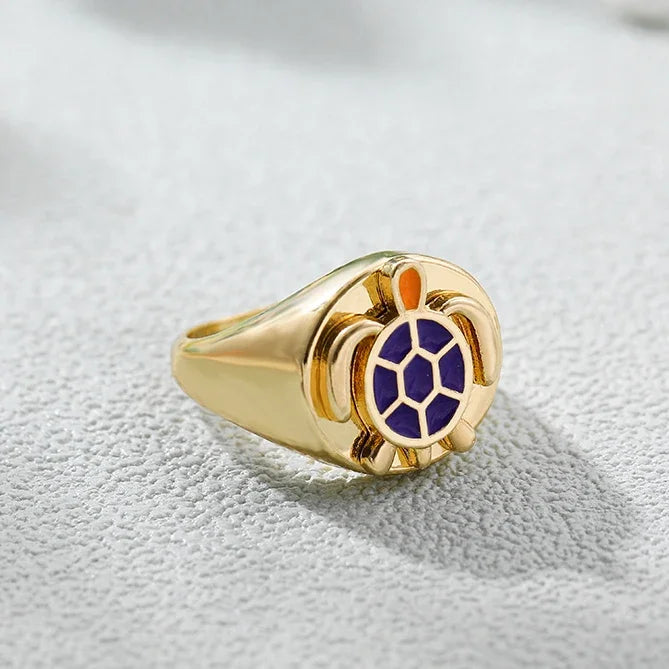 Aesthetic Colorful Eyes Love Heart Rings