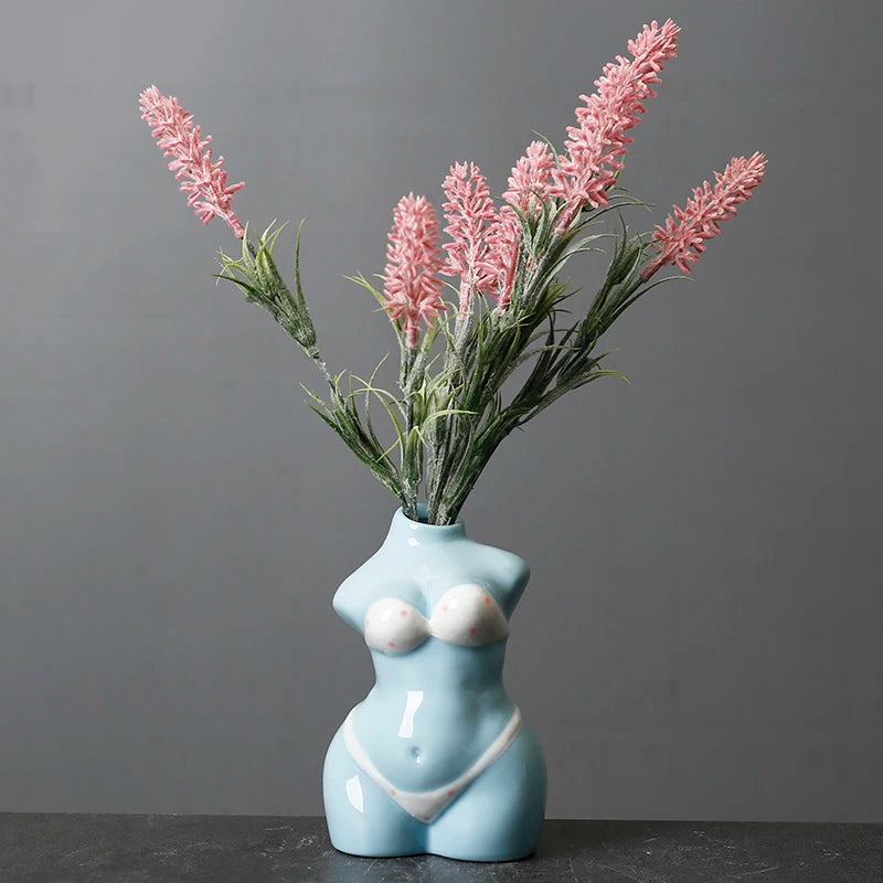 Woman Ceramic Vase