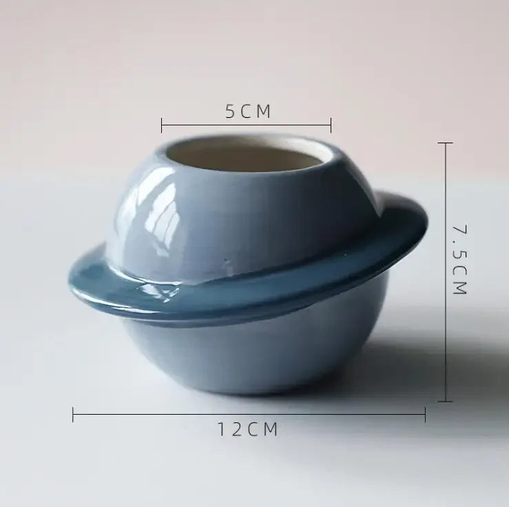 Planet Ceramic Succulent Pot