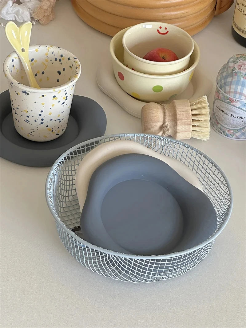 Cloud Shaped Silicone Coasters