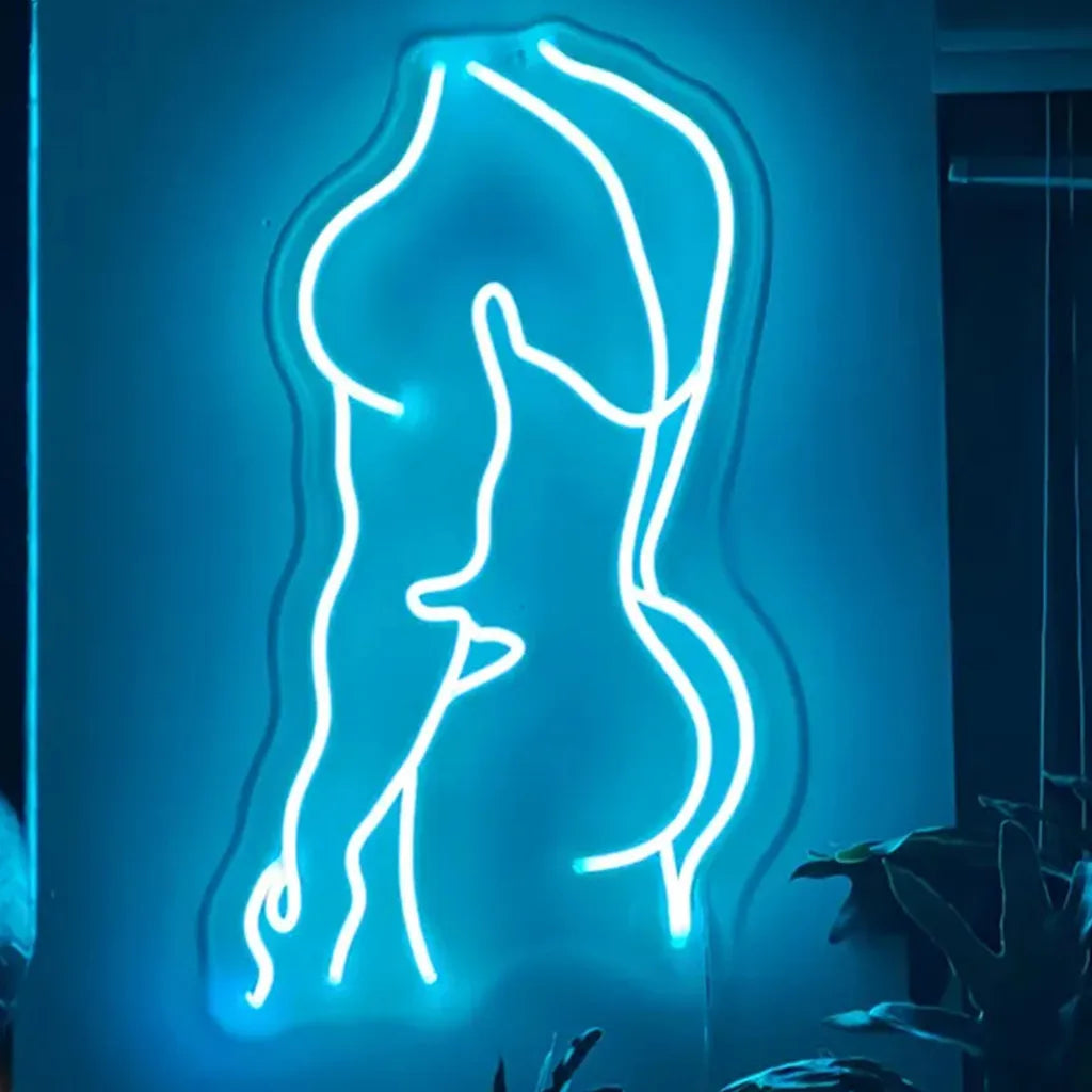 Man Neon Sign
