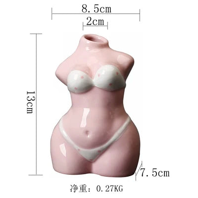 Woman Ceramic Vase