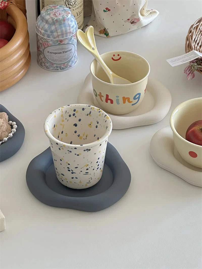 Cloud Shaped Silicone Coasters