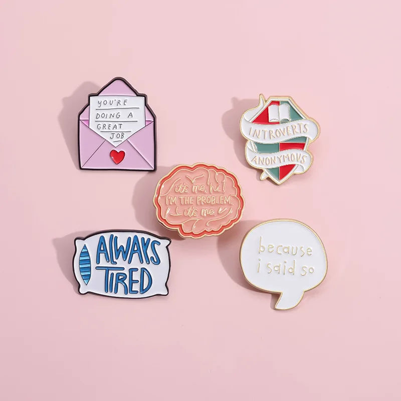 Trans Enamel Pins