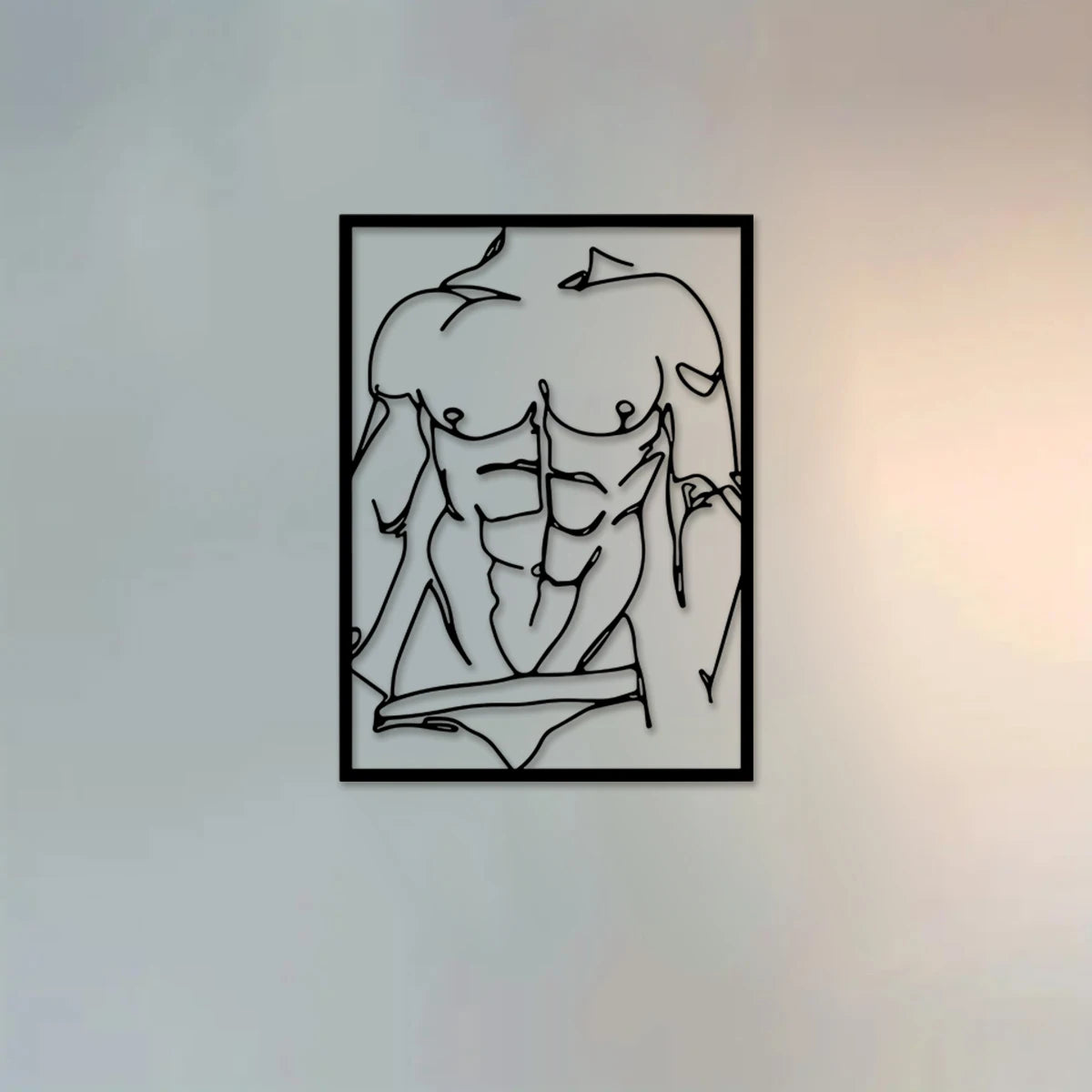 Abdominal Muscle Wall Decor