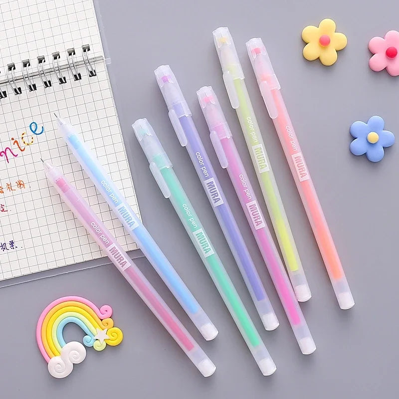 9/12 PCS Set Kawaii Color Gel Pen Set 0.5mm