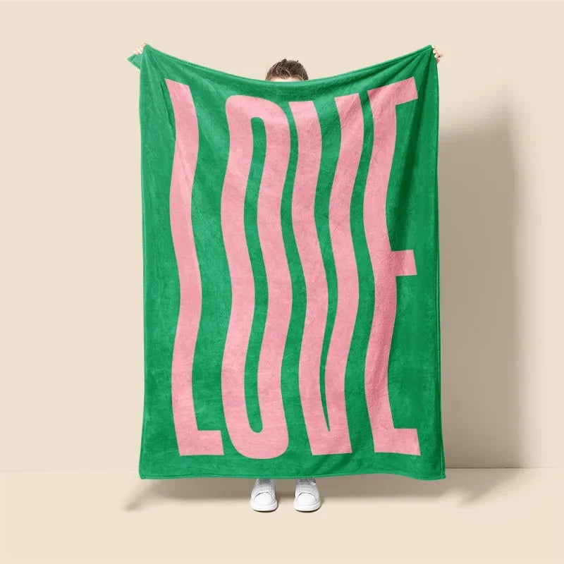 Abstract Minimalist Blanket