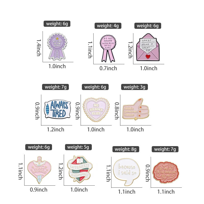 Trans Enamel Pins
