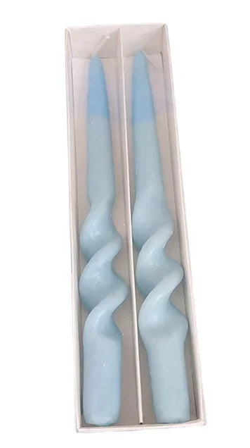 2 x Spiral Candles Scented Candles