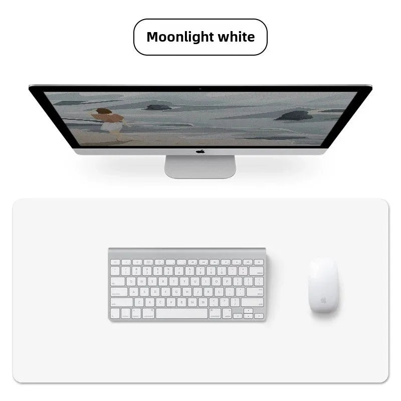 Large Desk Protector Mat Leather