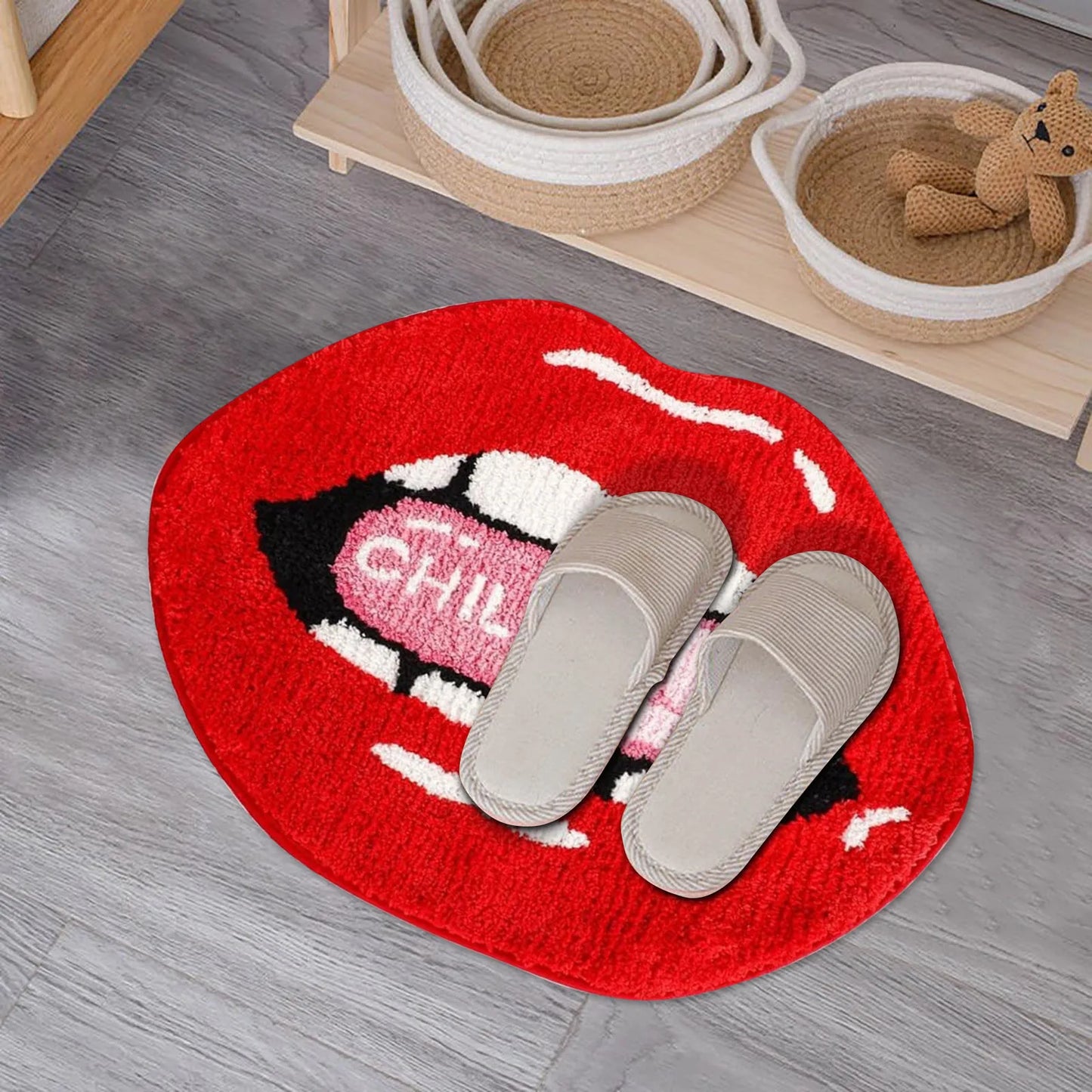 Red Lips Rug