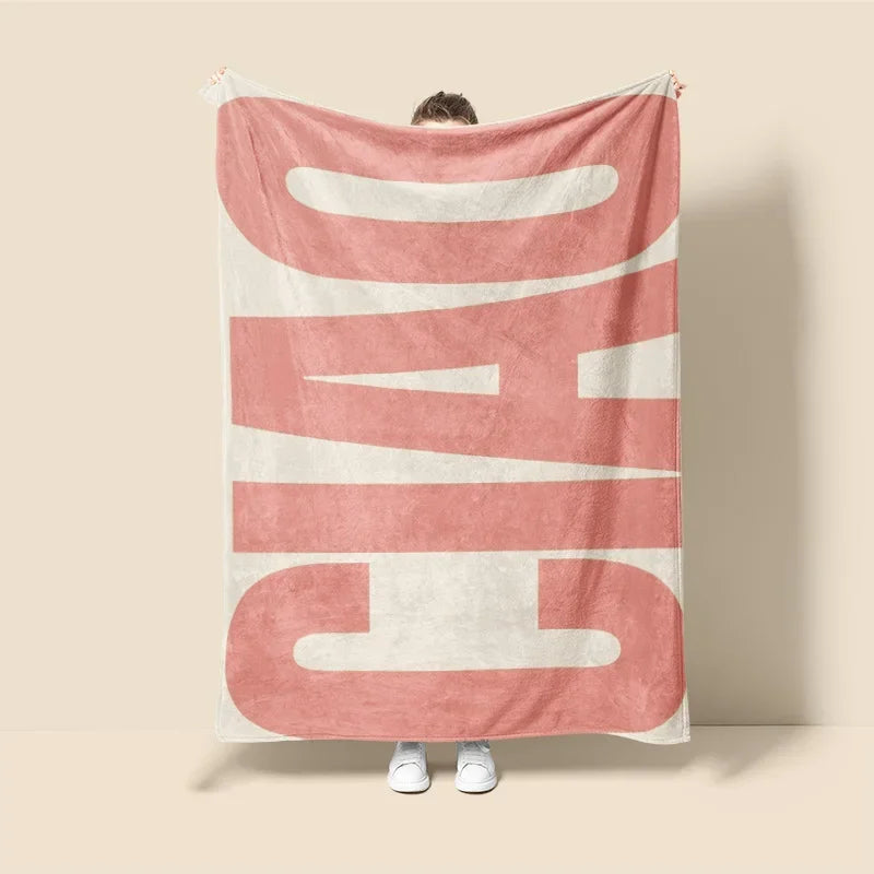 Abstract Minimalist Blanket