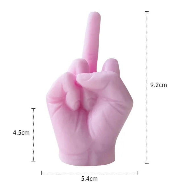 Middle Finger Scented Candles