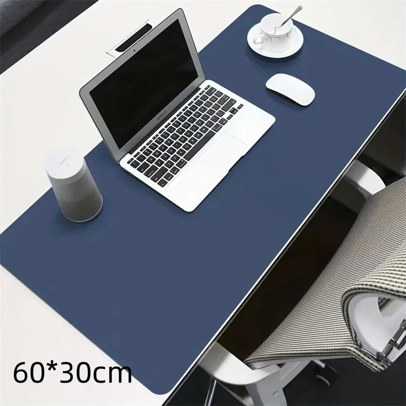 Large Desk Protector Mat Leather