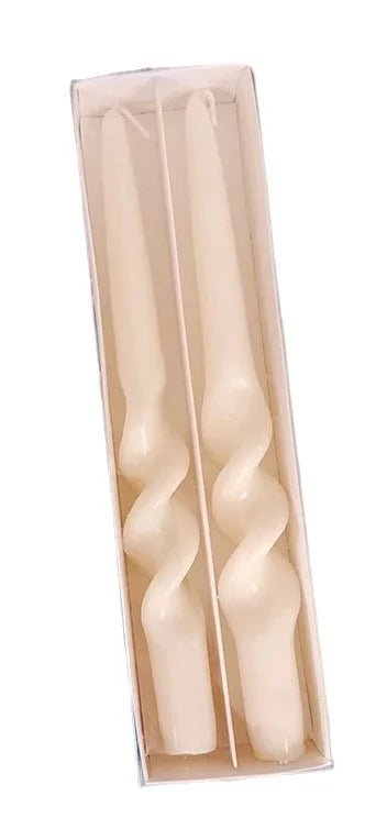 2 x Spiral Candles Scented Candles