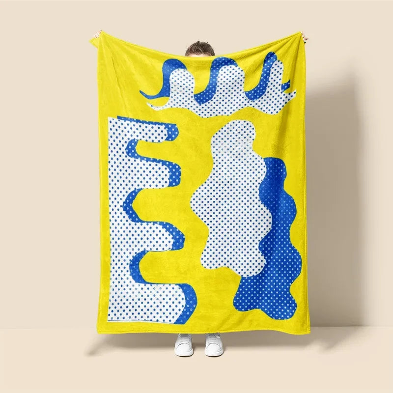 Abstract Minimalist Blanket