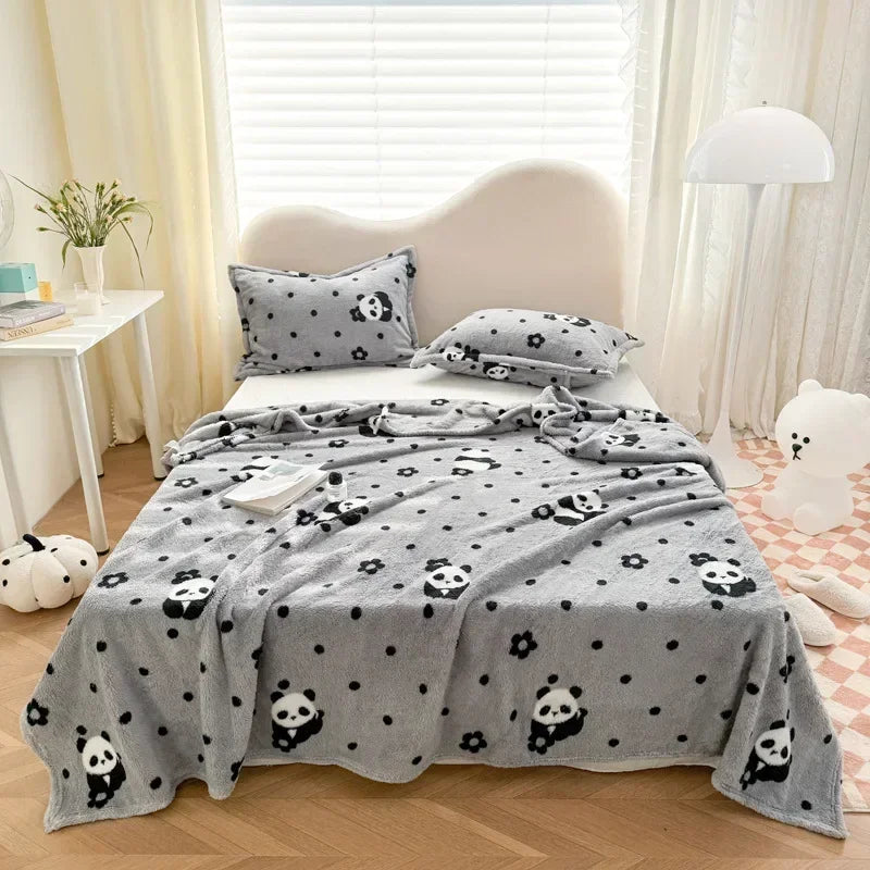 Checkerboard Fannel Blanket