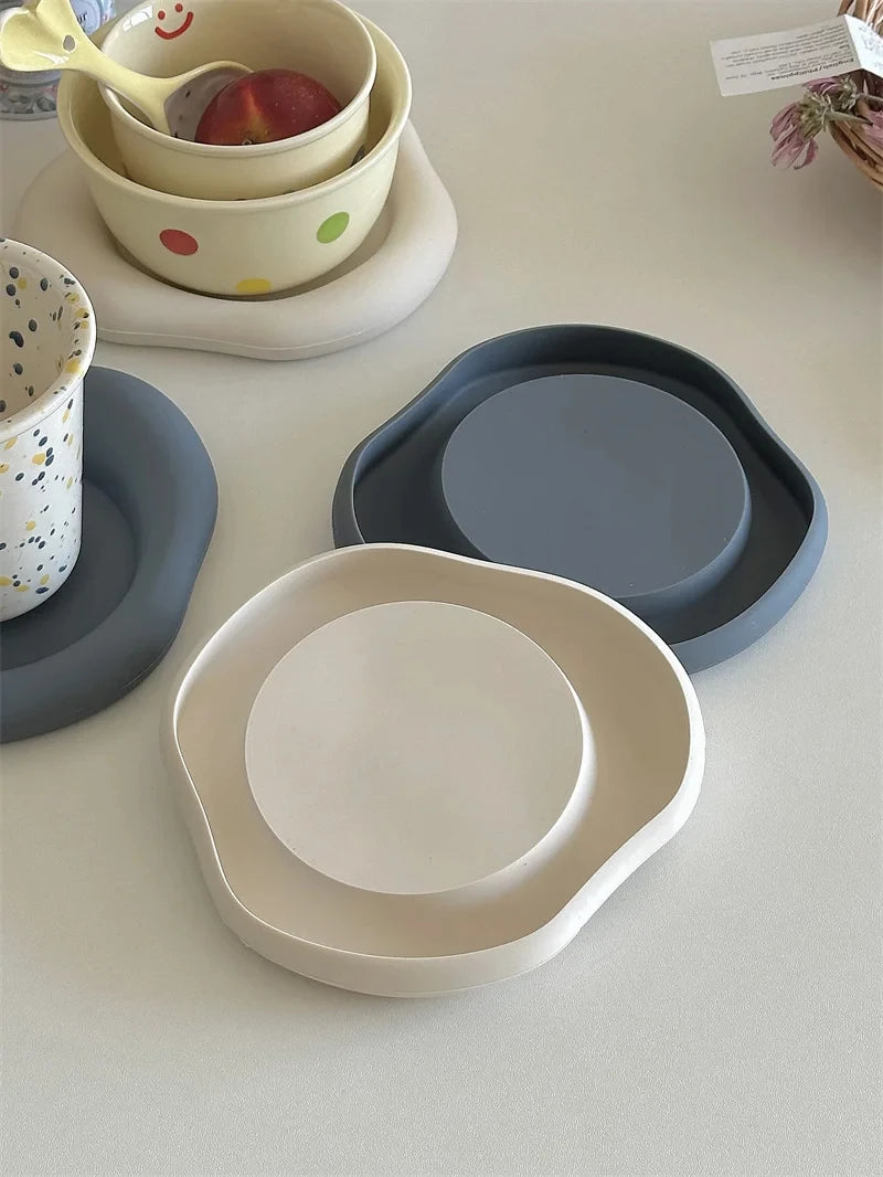 Cloud Shaped Silicone Coasters