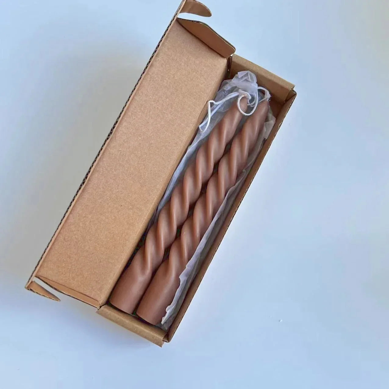 2 x Spiral Candles Scented Candles
