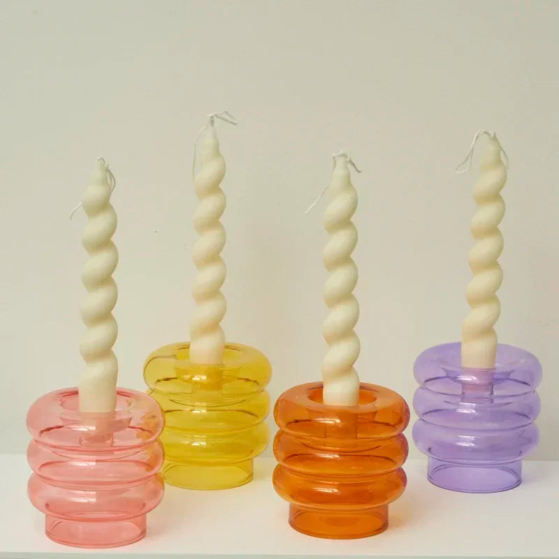2 x Spiral Candles Scented Candles