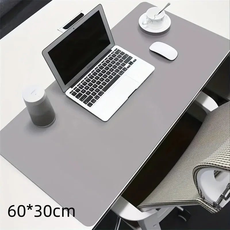 Large Desk Protector Mat Leather