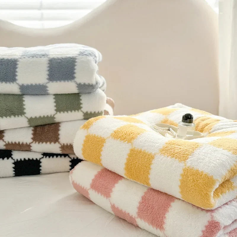 Checkerboard Fannel Blanket