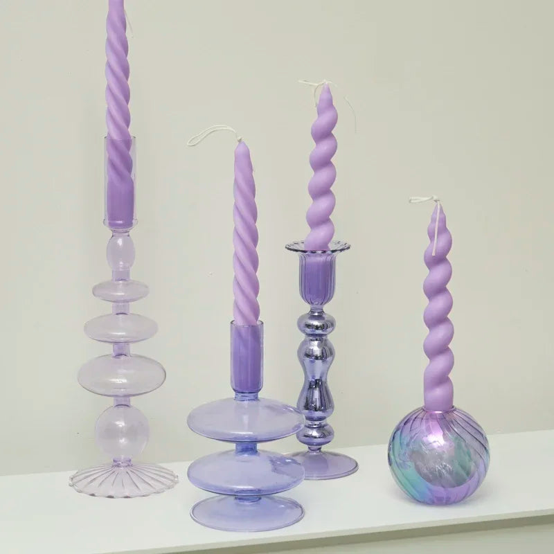 2 x Spiral Candles Scented Candles
