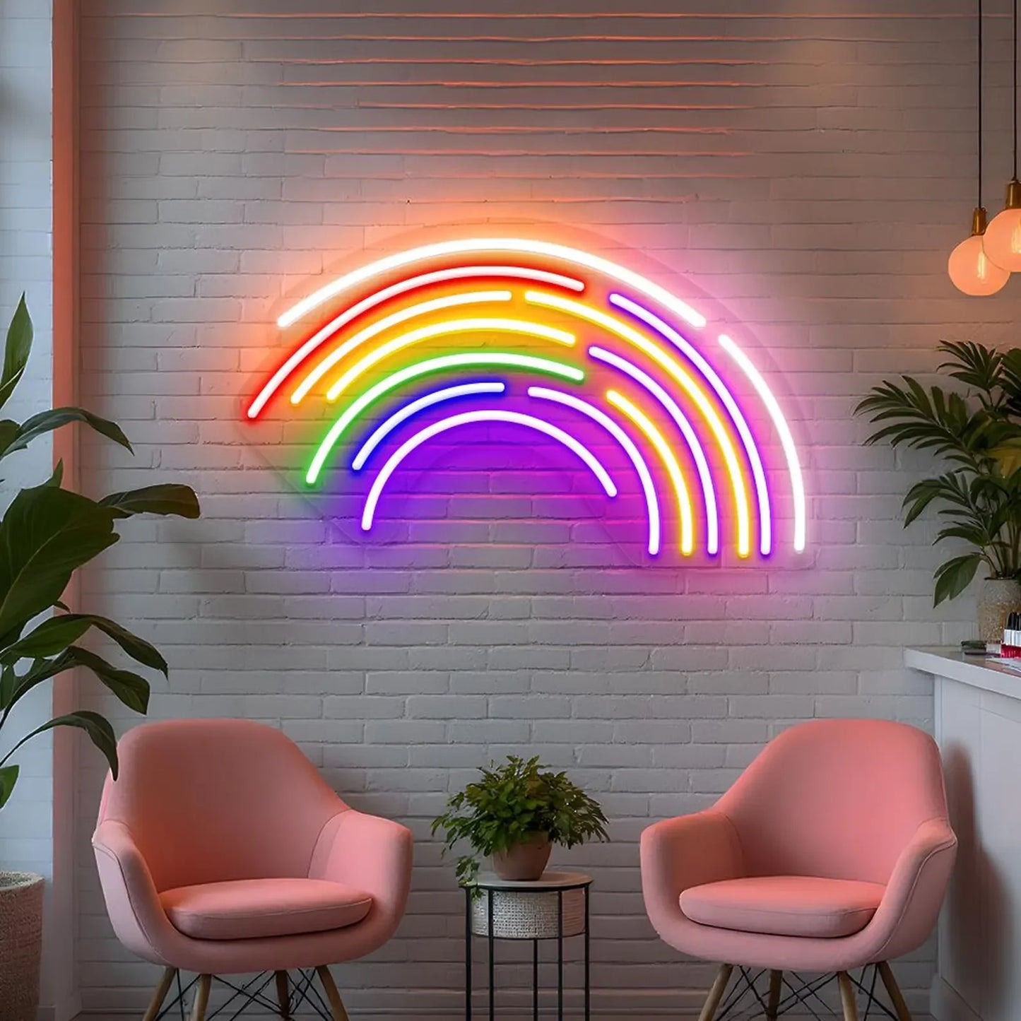 Rainbow Neon Sign