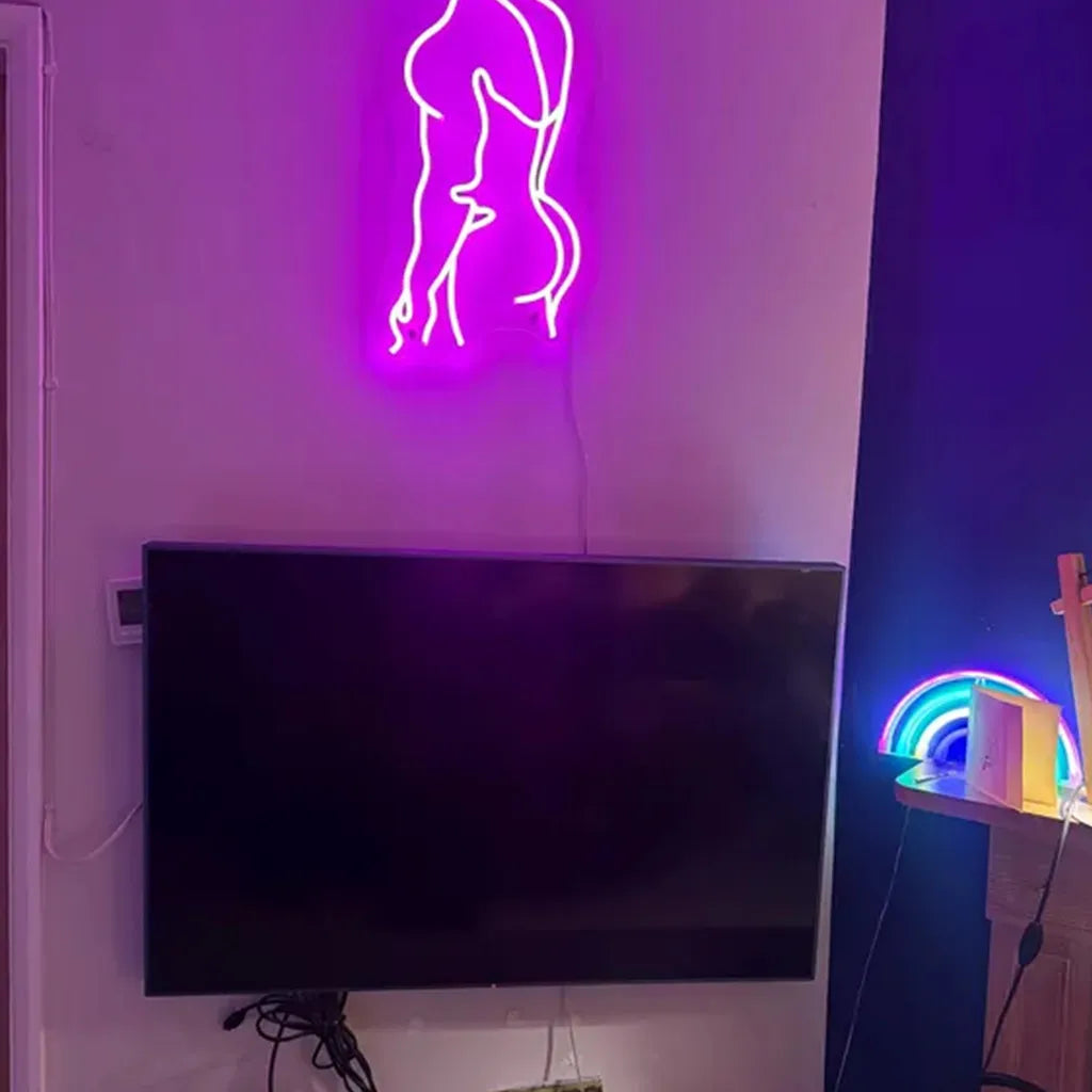 Man Neon Sign