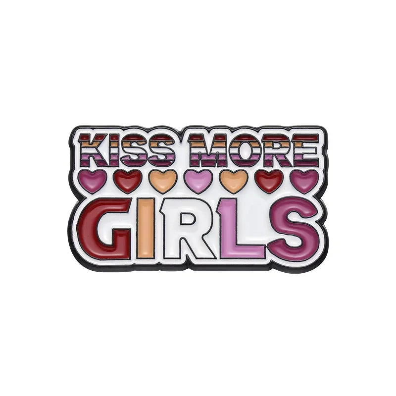 Lesbians Enamel Pins