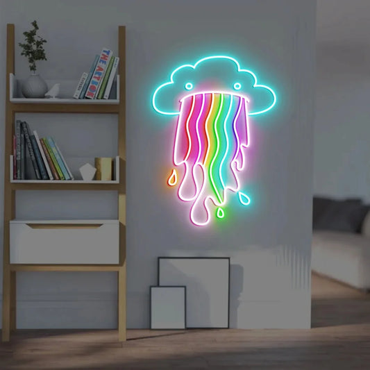 Rainbow Cloud Neon Sign