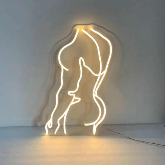 Man Neon Sign