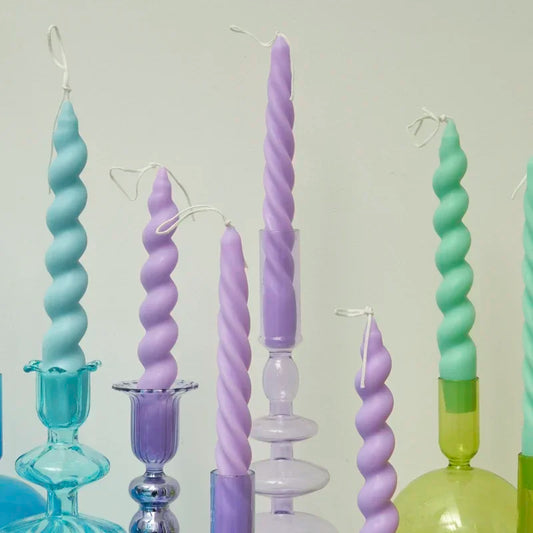 2 x Spiral Candles Scented Candles