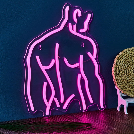 Muscle Back Neon Sign