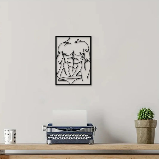 Abdominal Muscle Wall Decor
