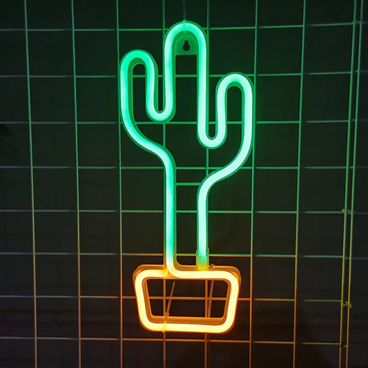 Cactus Neon Sign